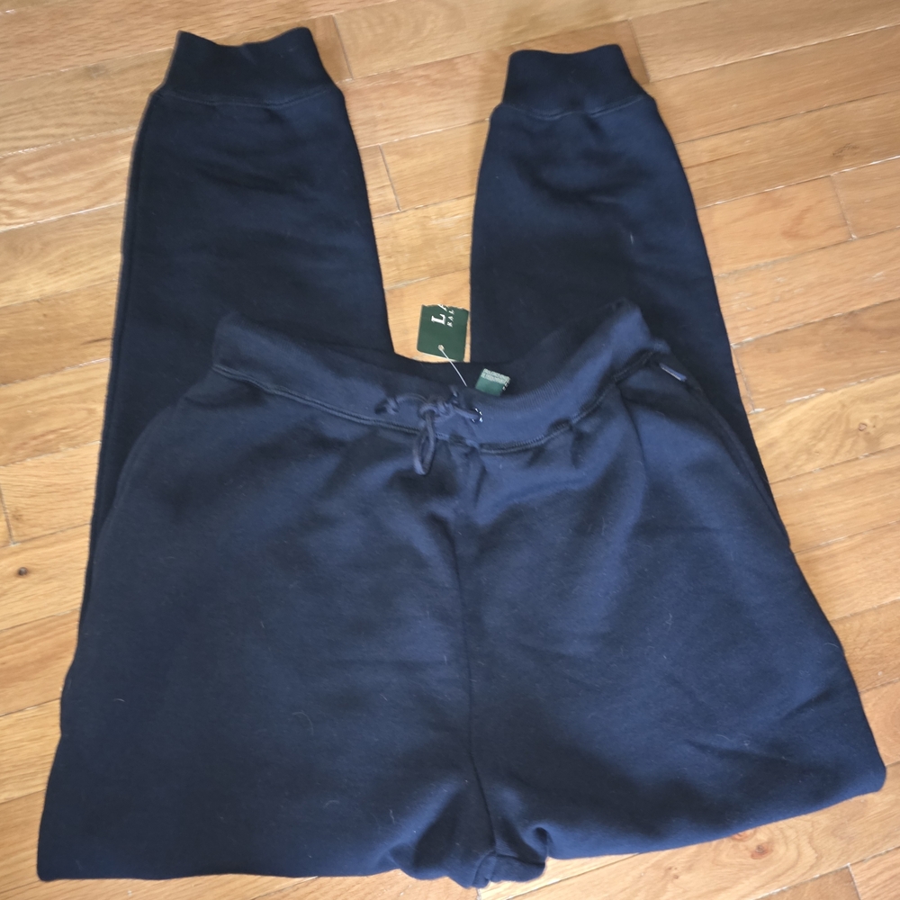 NEW 1996 VINTAGE RALPH LAUREN WOMENS PETITE MEDIUM JOGGERS WITH TAGS NavyRAREY2K